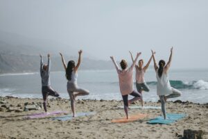 Woman learning about hormonal health and hormone balance