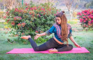 Woman learning about hormonal health and hormone balance